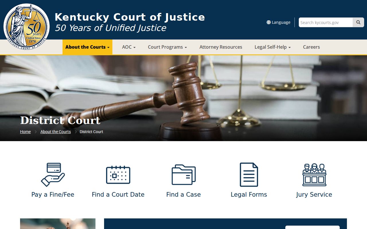Clay County criminal case records and Kentucky District Court jurisdiction